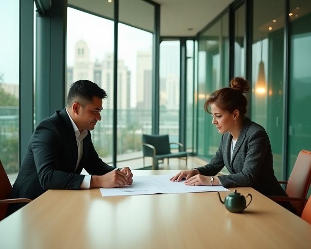 Consultoría estratégica en las oficinas de Novaluna